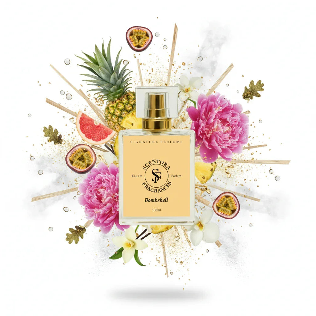 Bombshell Perfume – Inspired by Victori@’s Sēcret - Scentora Fragrances