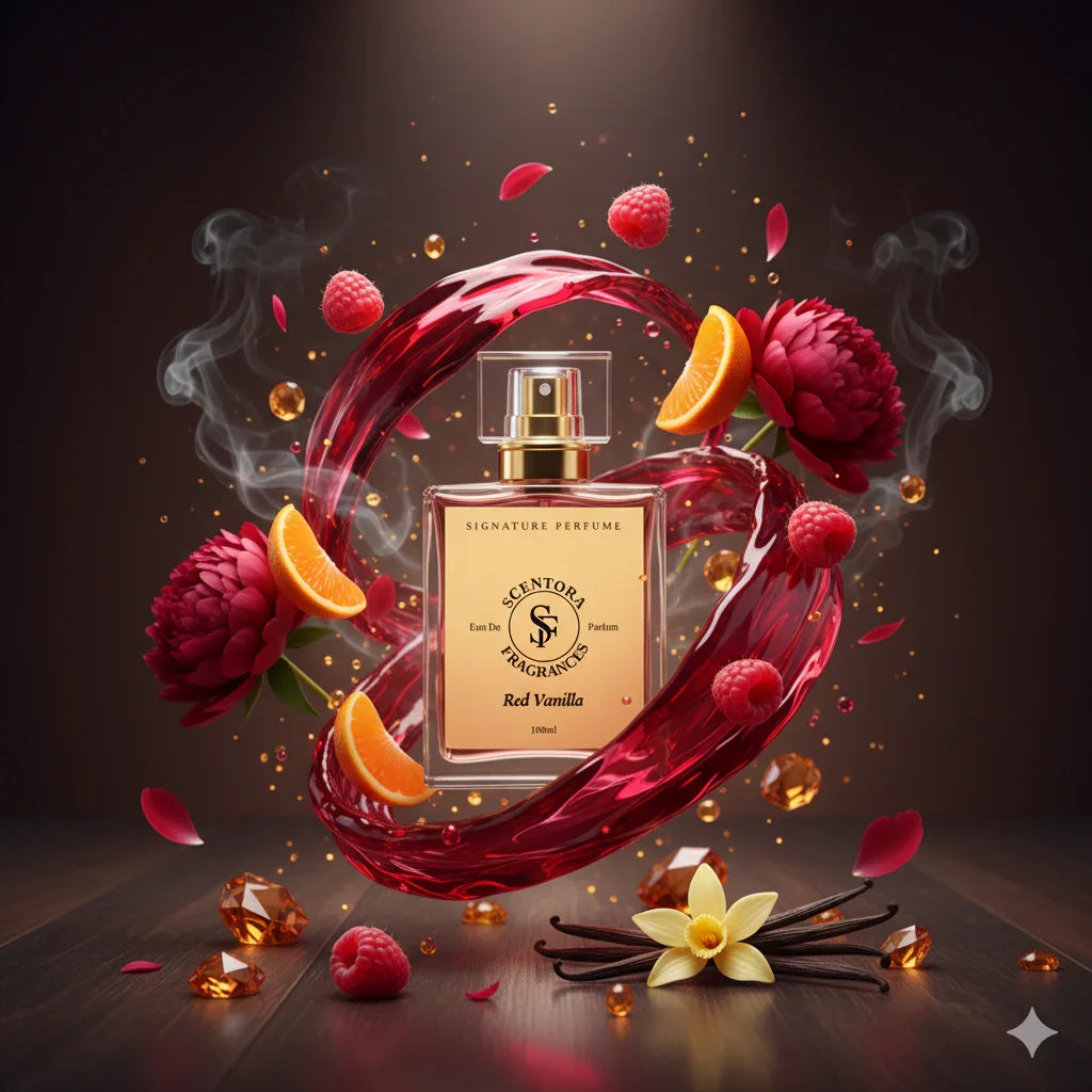 Red Vanilla Perfume – Inspired by Z@r@ Red V@nilla - Scentora Fragrances