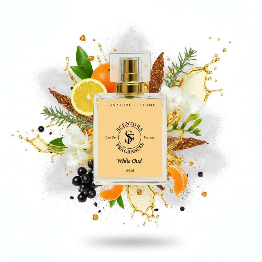 White Oud Perfume - Scentora Fragrances
