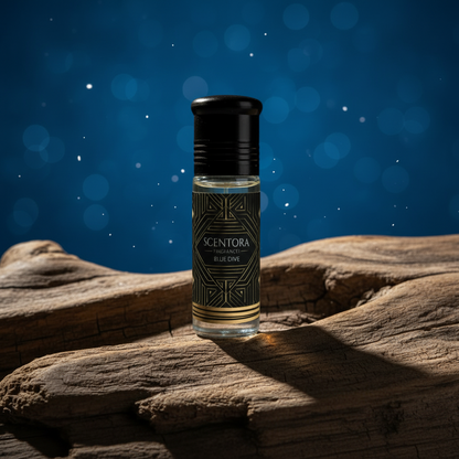 Blue Dive Roll-On Attar – (Inspired by Blēu de Ch@nel) | Men's Woody Aromatic Perfume Oil | Alcohol-Free & Long Lasting