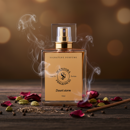 Desert storm – Inspired by R@sasi D@arej - Scentora Fragrances 