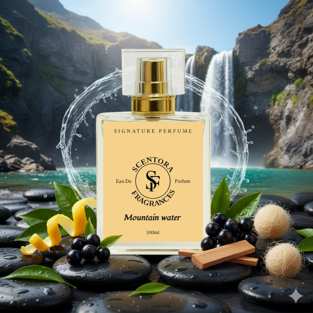 Mountain water Perfume – Inspired by Silvēr Møuntain Water by Cre@d - Scentora Fragrances