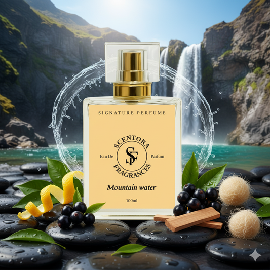 Mountain water Perfume – Inspired by Silvēr Møuntain Water by Cre@d - Scentora Fragrances