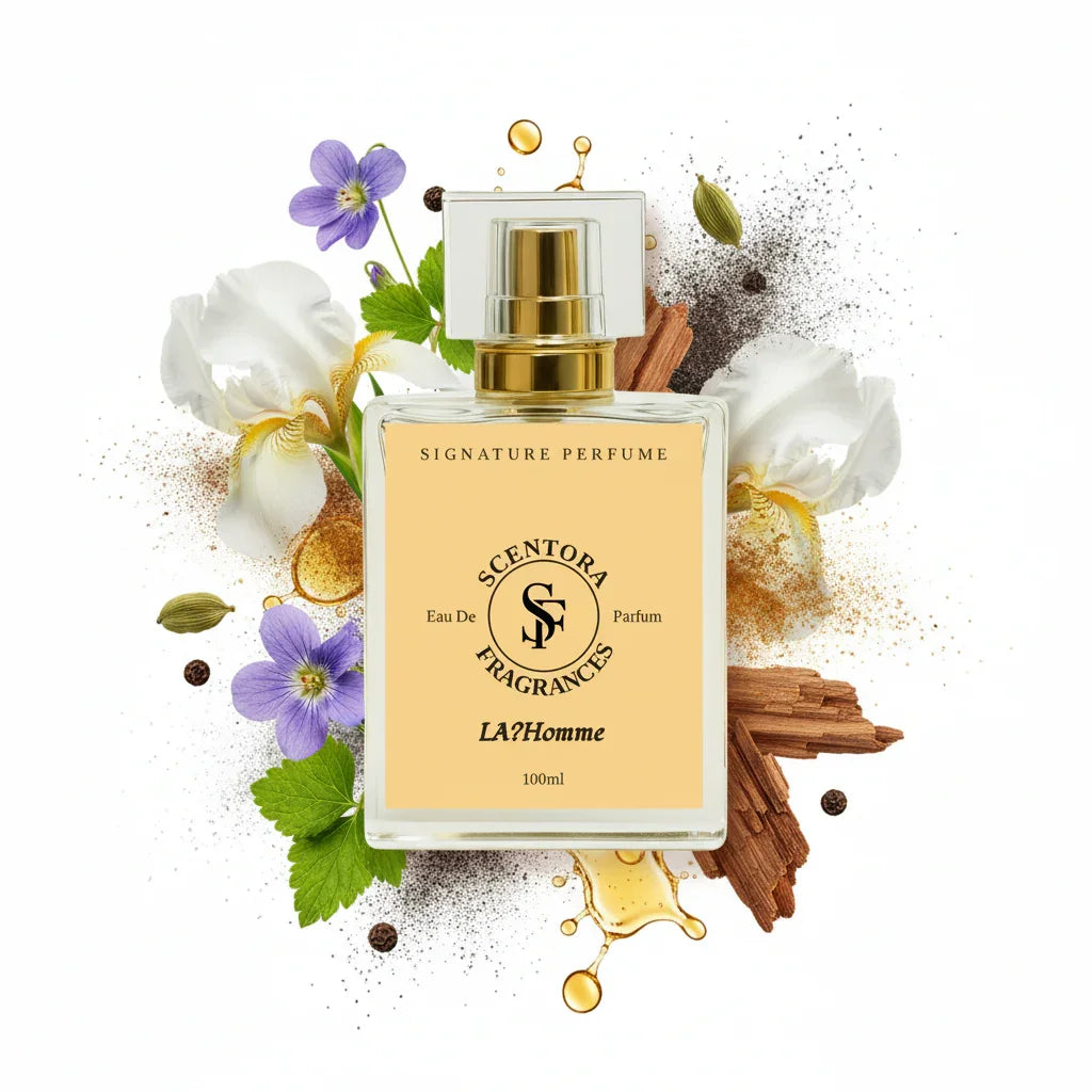 LA’Homme Perfume – Inspired by Pr@da L’ōHmme - Scentora Fragrances