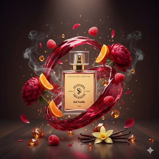 Red Vanilla Perfume – Inspired by Z@r@ Red V@nilla - Scentora Fragrances