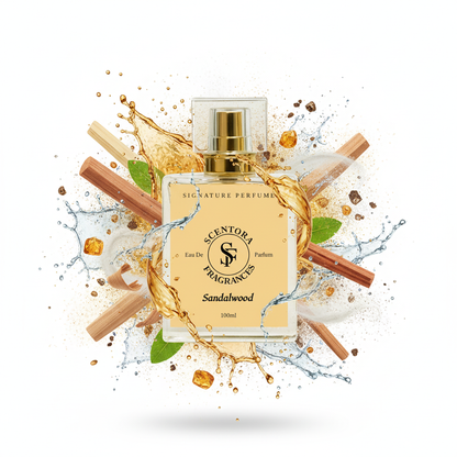 Sandalwood Perfume - Scentora Fragrances