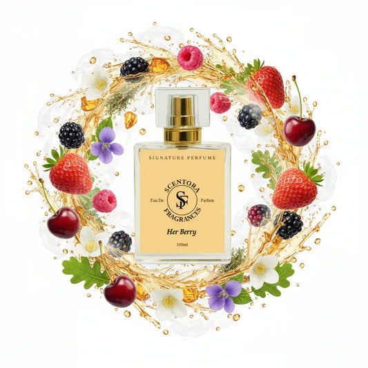 Her Berry – Inspired by Burbērry Her - Used by C@r@ Dëlevingne - Scentora Fragrances 