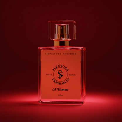 LA Homme Extrait de Parfum – (Inspired by Pr@da L’ōHmme) | Men's Woody Floral Perfume | Long Lasting Luxury Fragrance