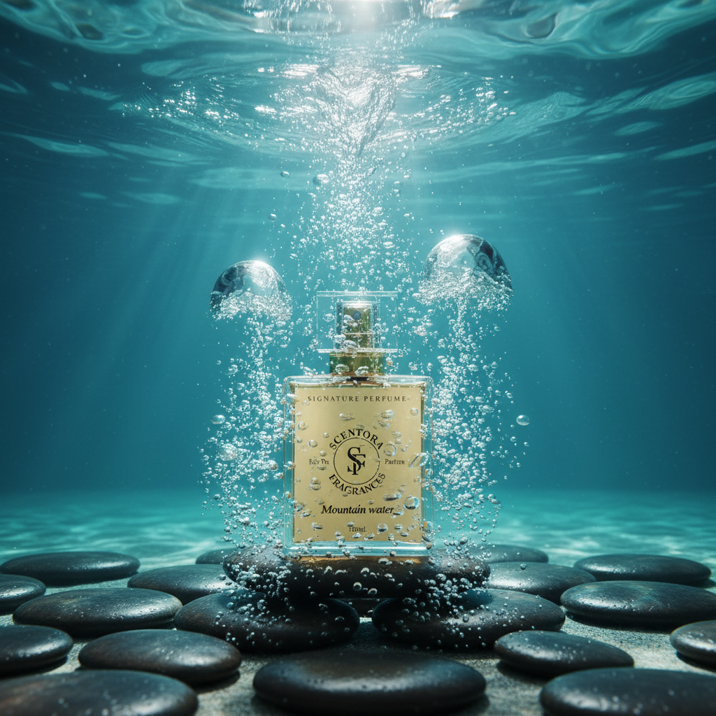 Mountain Water Extrait de Parfum – (Inspired by Silvēr Møuntain Water by Cre@d) | Unisex Citrus Aromatic Perfume | Long Lasting Luxury Fragrance