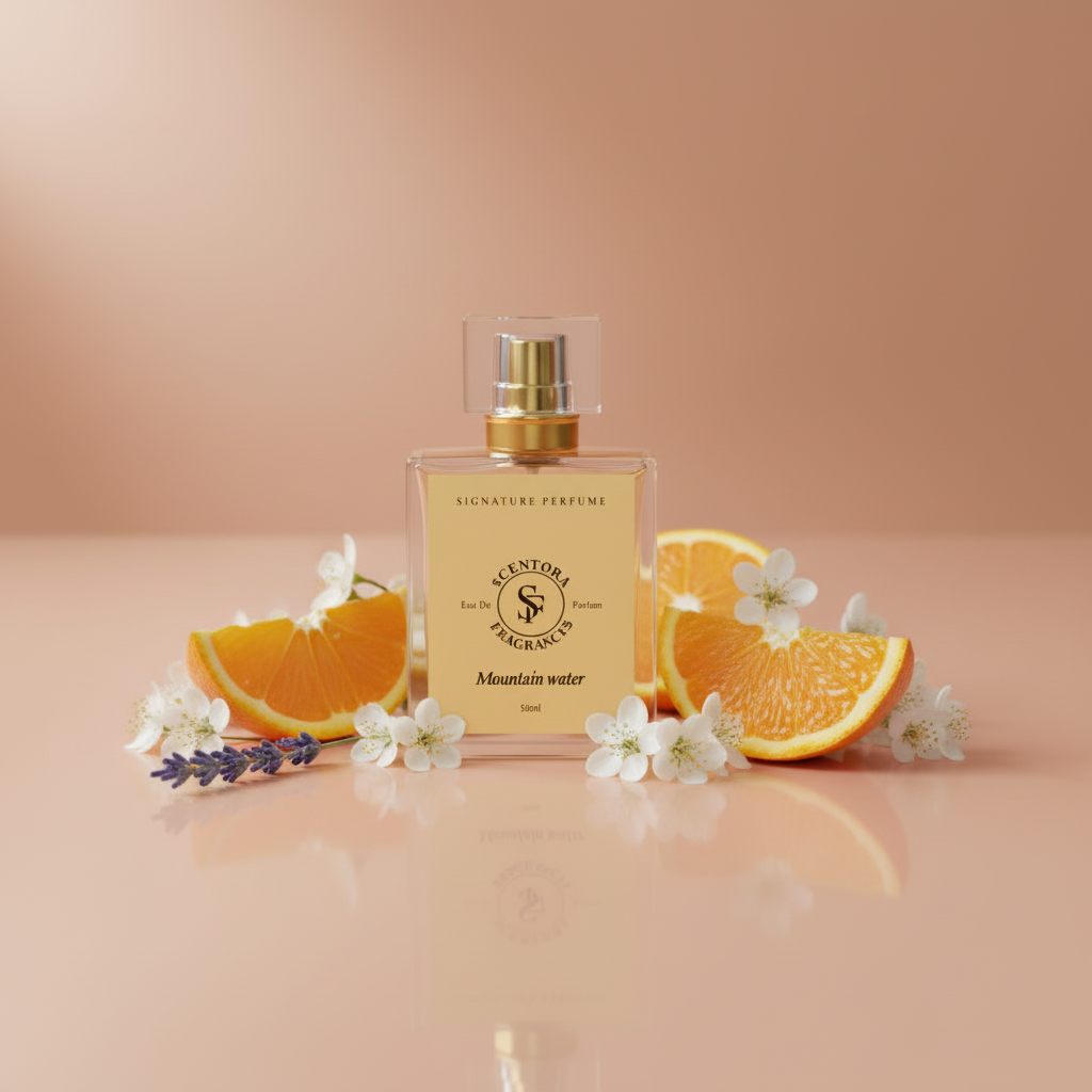 Mountain Water Extrait de Parfum – (Inspired by Silvēr Møuntain Water by Cre@d) | Unisex Citrus Aromatic Perfume | Long Lasting Luxury Fragrance