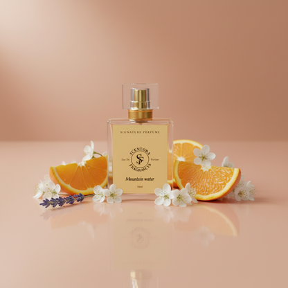 Mountain Water Extrait de Parfum – (Inspired by Silvēr Møuntain Water by Cre@d) | Unisex Citrus Aromatic Perfume | Long Lasting Luxury Fragrance