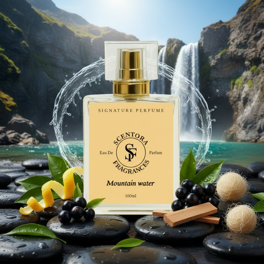 Mountain water Perfume – Inspired by Silvēr Møuntain Water by Cre@d - Scentora Fragrances