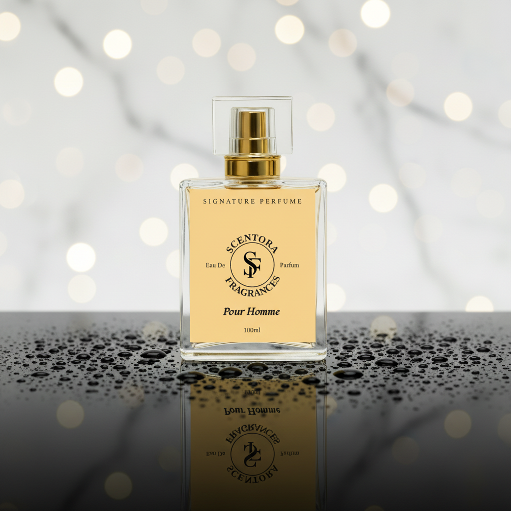 Pour Homme Extrait de Parfum – (Inspired by Vers@ce Pøur Homme) | Men's Citrus Aromatic Perfume | Long Lasting Luxury Fragrance