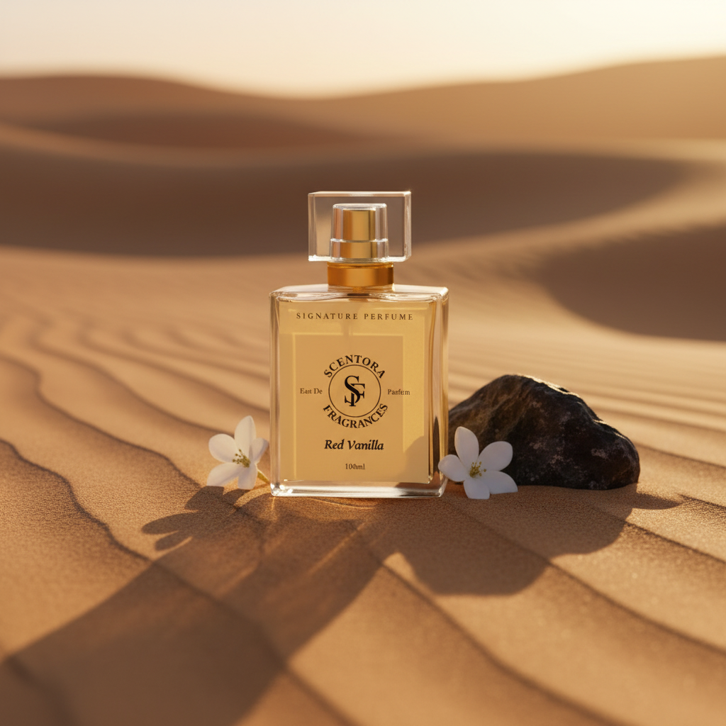 Red Vanilla Extrait de Parfum – (Inspired by Z@r@ Red V@nilla) | Women's Fruity Vanilla Perfume | Long Lasting Luxury Fragrance