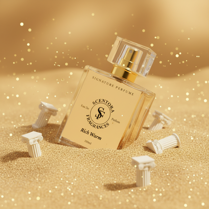Rich Warm Extrait de Parfum – (Inspired by Z@r@ Rīch W@rm Addiċtive) | Unisex Amber Vanilla Perfume | Long Lasting Luxury Fragrance