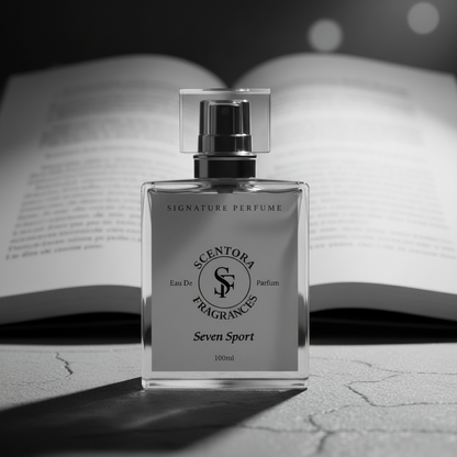 Seven Sport Extrait de Parfum – (Inspired by CR-Seven) | Men's Amber Aromatic Perfume | Long Lasting Luxury Fragrance