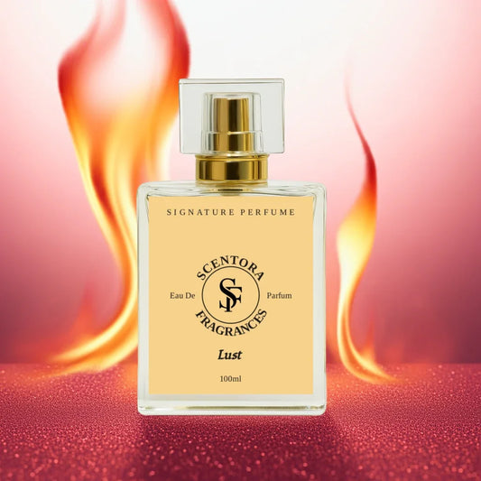 Lust Perfume – Inspired by R@sasi H@was - Scentora Fragrances