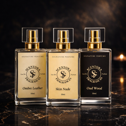 skin nude, oud wood, ombre leather 50ml 